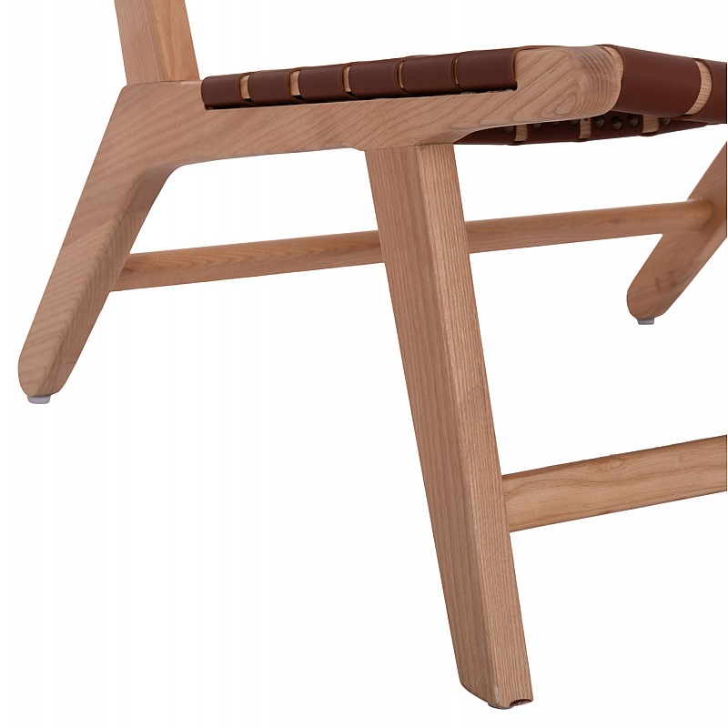 ΠΟΛΥΘΡΟΝΑ HM9326.01 FELIPE ΞΥΛΟ ΤΟΟΝ ΜΕ ΠΛΕΞΗ PU 67x70x75Y εκ.