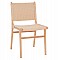 ΚΑΡΕΚΛΑ IGNACIO RUBBERWOOD ΣΧΟΙΝΙ ΦΥΣΙΚΟ HM9330.01 50X60X87Υεκ.