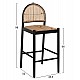 ΣΚΑΜΠΟ ΑΠΟ ΟΞΙΑ-RATTAN ΑΨΙΔΑ ΠΛΑΤΗ ΜΑΥΡΟ 43,5x50x98ΥεκHM9408.02 ΣΚΑΜΠΟ ΑΠΟ ΟΞΙΑ-RATTAN ΑΨΙΔΑ ΠΛΑΤΗ ΜΑΥΡΟ 43,5x50x98ΥεκHM9408.02