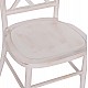 ΚΑΡΕΚΛΑ ΑΠΟ ΞΥΛΟ ΤΟΟΝ WHITE WASH 44.5x48x96Υεκ.HM9410.05