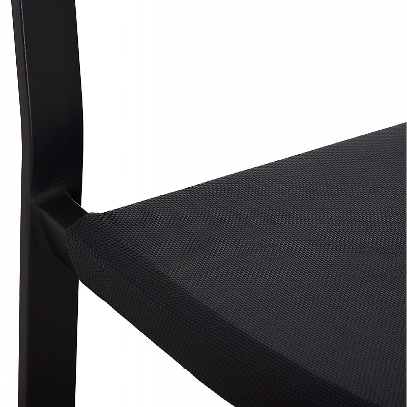 ΠΟΛΥΘΡΟΝΑ ΑΛΟΥΜΙΝΙΟΥ HM5891.01 ΑΝΘΡΑΚΙ ΣΚΕΛΕΤΟΣ&TEXTLINE-ΜΠΕΖ RATTAN 56,5x58x79Υ εκ.