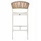 ΣΚΑΜΠΟ ΑΛΟΥΜΙΝΙΟΥ ΛΕΥΚΟ ΜΕ ΜΠΡΑΤΣΑ RATTAN & TEXTLINE 56x58x105Yεκ. HM5892.22 ΣΚΑΜΠΟ ΑΛΟΥΜΙΝΙΟΥ ΛΕΥΚΟ ΜΕ ΜΠΡΑΤΣΑ RATTAN & TEXTLINE 56x58x105Yεκ. HM5892.22