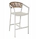 ΣΚΑΜΠΟ ΑΛΟΥΜΙΝΙΟΥ ΛΕΥΚΟ ΜΕ ΜΠΡΑΤΣΑ RATTAN & TEXTLINE 56x58x105Yεκ. HM5892.22 ΣΚΑΜΠΟ ΑΛΟΥΜΙΝΙΟΥ ΛΕΥΚΟ ΜΕ ΜΠΡΑΤΣΑ RATTAN & TEXTLINE 56x58x105Yεκ. HM5892.22