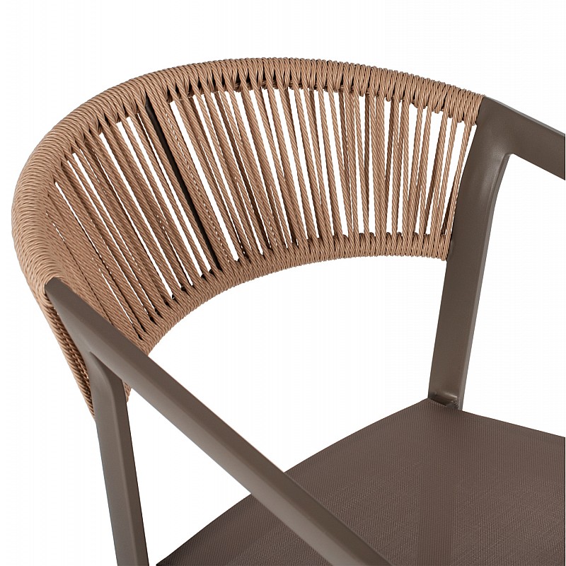 ΣΚΑΜΠΟ ΑΛΟΥΜΙΝΙΟΥ ΣΑΜΠΑΝΙ ΜΕ ΜΠΡΑΤΣΑ RATTAN & TEXTLINE 56x58x105Yεκ.HM5892.23 ΣΚΑΜΠΟ ΑΛΟΥΜΙΝΙΟΥ ΣΑΜΠΑΝΙ ΜΕ ΜΠΡΑΤΣΑ RATTAN & TEXTLINE 56x58x105Yεκ.HM5892.23