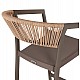 ΣΚΑΜΠΟ ΑΛΟΥΜΙΝΙΟΥ ΣΑΜΠΑΝΙ ΜΕ ΜΠΡΑΤΣΑ RATTAN & TEXTLINE 56x58x105Yεκ.HM5892.23 ΣΚΑΜΠΟ ΑΛΟΥΜΙΝΙΟΥ ΣΑΜΠΑΝΙ ΜΕ ΜΠΡΑΤΣΑ RATTAN & TEXTLINE 56x58x105Yεκ.HM5892.23