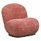 ΠΟΛΥΘΡΟΝΑ BEANY HM9591.02 ΡΟΖ ΜΠΟΥΚΛΕ ΥΦΑΣΜΑ 85x82x77Υ εκ.