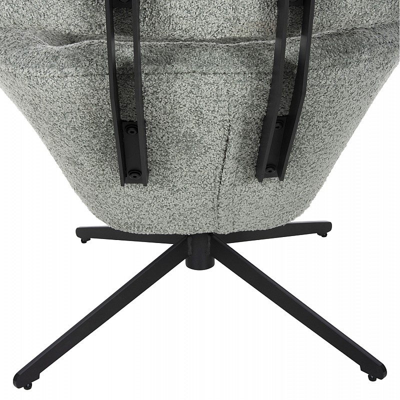 ΠΟΛΥΘΡΟΝΑ ΠΕΡΙΣΤΡΕΦΟΜΕΝΗ BRYLL HM9597.05 ΦΥΣΤΙΚΙ ΜΠΟΥΚΛΕ-ΜΑΥΡΗ ΒΑΣΗ 86x90x97Υεκ.