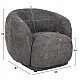ΠΟΛΥΘΡΟΝΑ KARPEN HM9600.01 ΓΚΡΙ ΜΠΟΥΚΛΕ ΥΦΑΣΜΑ  93x87x78Υ εκ. ΠΟΛΥΘΡΟΝΑ KARPEN HM9600.01 ΓΚΡΙ ΜΠΟΥΚΛΕ ΥΦΑΣΜΑ  93x87x78Υ εκ.