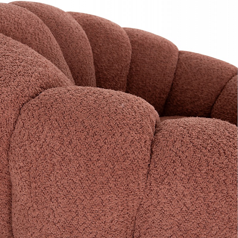 ΠΟΛΥΘΡΟΝΑ ΠΕΡΙΣΤΡΕΦΟΜΕΝΗ GRYMM HM9601.02 ΡΟΖ ΜΠΟΥΚΛΕ-ΜΑΥΡΗ ΜΕΤΑΛ. ΒΑΣΗ 90x93x65Υεκ.