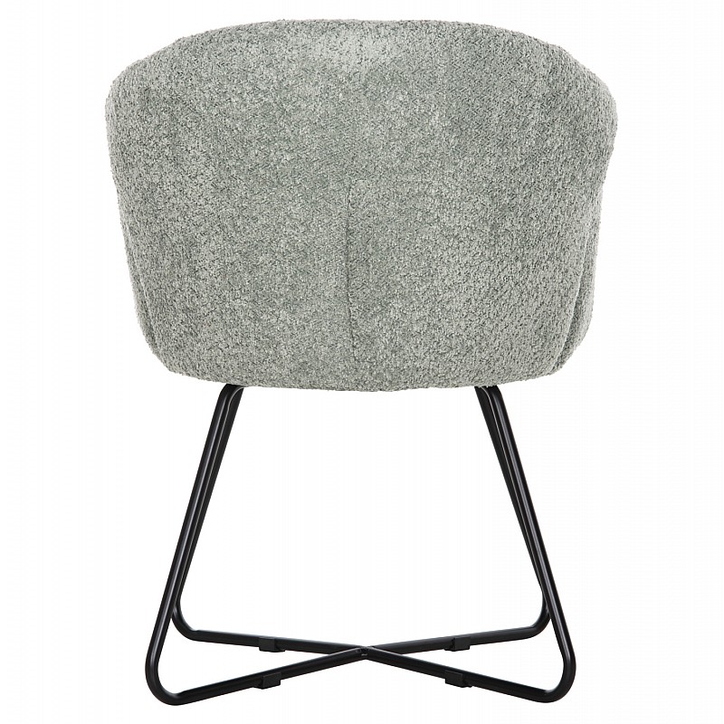 ΠΟΛΥΘΡΟΝΑ HARNIS HM9603.05 ΦΥΣΤΙΚΙ ΜΠΟΥΚΛΕ-ΜΑΥΡΑ ΜΕΤΑΛ.ΠΟΔΙΑ ΧΙΑΣΤΙ 59,5x64x77Υεκ