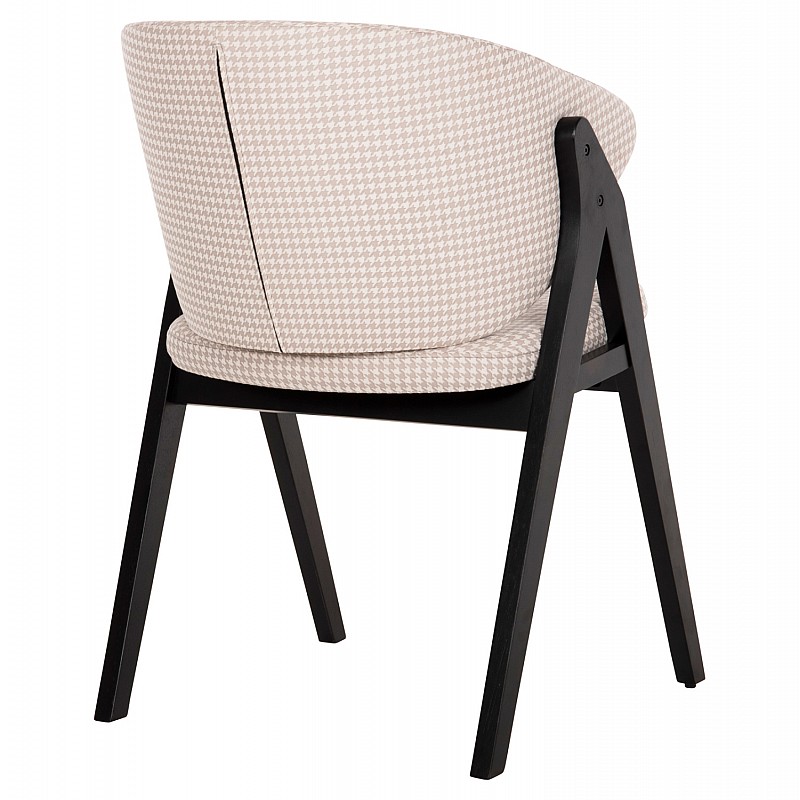 ΚΑΡΕΚΛΑ HANA HM9746.01 RUBBERWOOD ΣΕ ΜΑΥΡΟ ΧΡΩΜΑ-ΜΠΕΖ ΥΦΑΣΜΑ 55x60x84Yεκ. ΚΑΡΕΚΛΑ HANA HM9746.01 RUBBERWOOD ΣΕ ΜΑΥΡΟ ΧΡΩΜΑ-ΜΠΕΖ ΥΦΑΣΜΑ 55x60x84Yεκ.