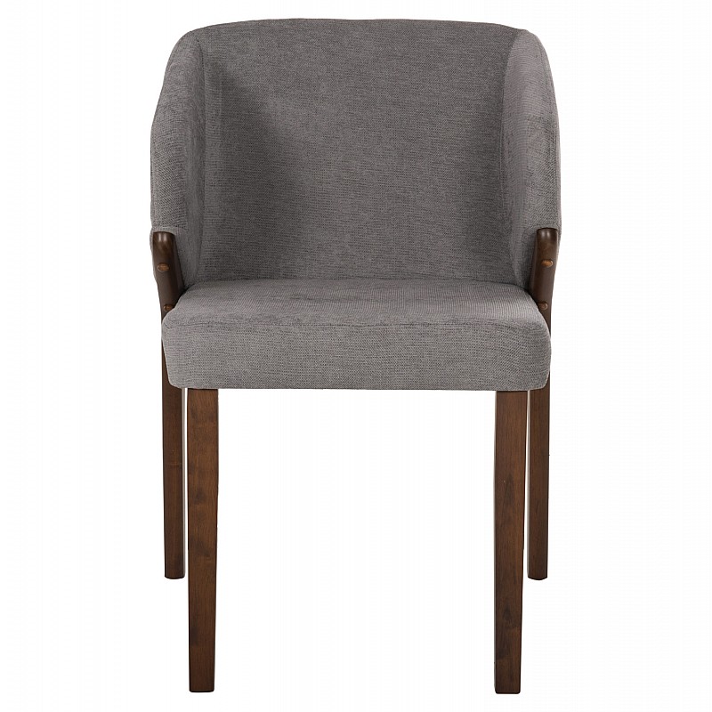 ΚΑΡΕΚΛΑ RADDER HM9749 RUBBERWOOD ΣΕ ΚΑΡΥΔΙ-ΓΚΡΙ ΥΦΑΣΜΑ 50x53x77Υεκ. ΚΑΡΕΚΛΑ RADDER HM9749 RUBBERWOOD ΣΕ ΚΑΡΥΔΙ-ΓΚΡΙ ΥΦΑΣΜΑ 50x53x77Υεκ.