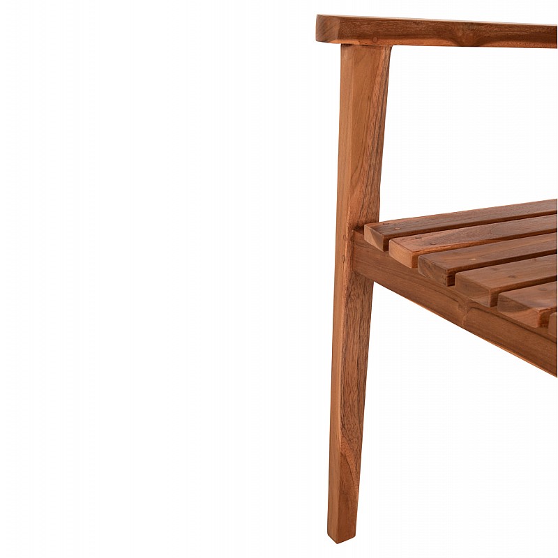 ΠΟΛΥΘΡΟΝΑ ΤΡΑΠΕΖΑΡΙΑΣ HENDER HM6329 ΞΥΛΟ ΤΕΑΚ ΣΕ ΦΥΣΙΚΟ 61x59x89Υεκ.