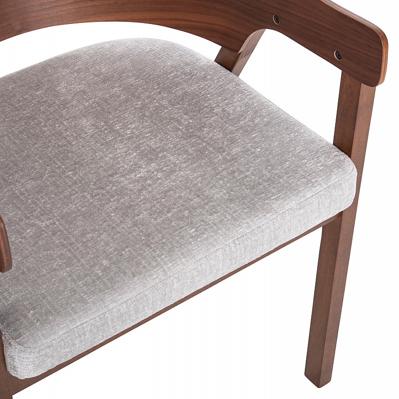 ΚΑΡΕΚΛΑ NERO HM9972 RUBBERWOOD ΣΕ ΚΑΡΥΔΙ-ΓΚΡΙ ΥΦΑΣΜΑ ΚΑΘΙΣΜΑ 56x56x78Yεκ. ΚΑΡΕΚΛΑ NERO HM9972 RUBBERWOOD ΣΕ ΚΑΡΥΔΙ-ΓΚΡΙ ΥΦΑΣΜΑ ΚΑΘΙΣΜΑ 56x56x78Yεκ.