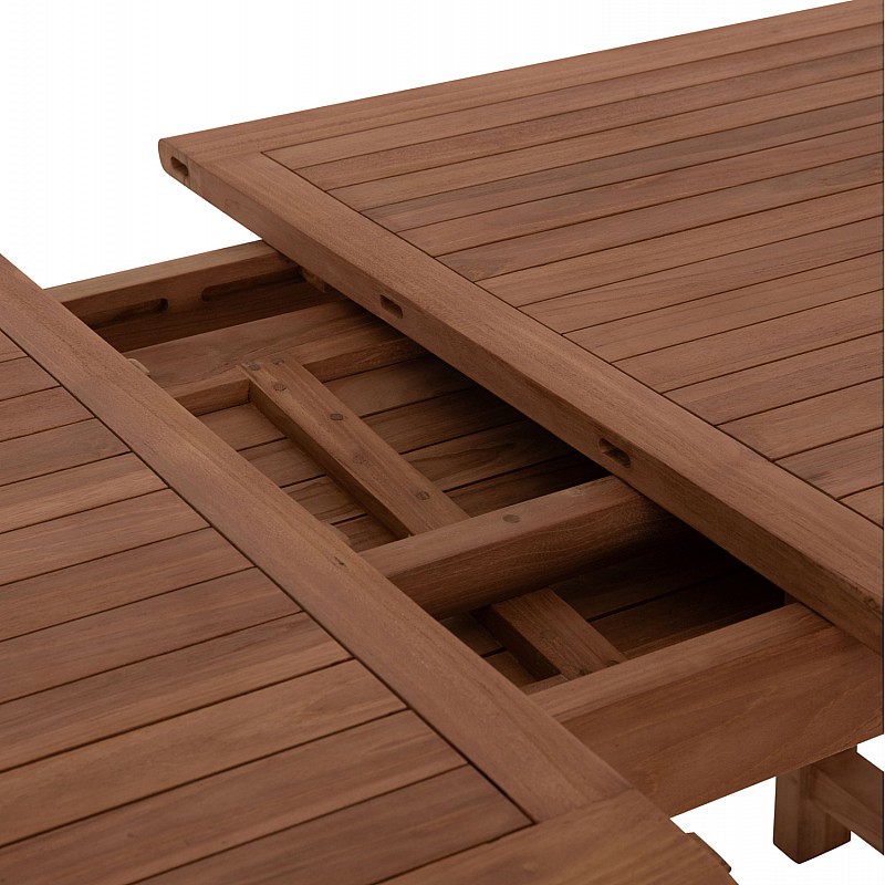 TΡΑΠΕΖΙ ΤΡΑΠΕΖΑΡΙΑΣ ΑΝΟΙΓΟΜΕΝΟ CRANDER HM6376 ΞΥΛΟ TEAK ΣΕ ΦΥΣΙΚΟ 180-240x100x76Υεκ TΡΑΠΕΖΙ ΤΡΑΠΕΖΑΡΙΑΣ ΑΝΟΙΓΟΜΕΝΟ CRANDER HM6376 ΞΥΛΟ TEAK ΣΕ ΦΥΣΙΚΟ 180-240x100x76Υεκ