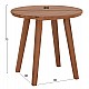TΡΑΠΕΖΙ ΤΡΑΠΕΖΑΡΙΑΣ ΣΤΡΟΓΓΥΛΟ DANTE HM6379 ΞΥΛΟ TEAK Φ80x75Υεκ. TΡΑΠΕΖΙ ΤΡΑΠΕΖΑΡΙΑΣ ΣΤΡΟΓΓΥΛΟ DANTE HM6379 ΞΥΛΟ TEAK Φ80x75Υεκ.