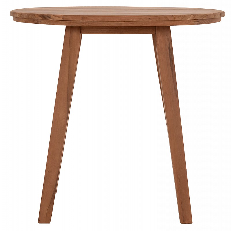 TΡΑΠΕΖΙ ΤΡΑΠΕΖΑΡΙΑΣ ΣΤΡΟΓΓΥΛΟ DANTE HM6379 ΞΥΛΟ TEAK Φ80x75Υεκ. TΡΑΠΕΖΙ ΤΡΑΠΕΖΑΡΙΑΣ ΣΤΡΟΓΓΥΛΟ DANTE HM6379 ΞΥΛΟ TEAK Φ80x75Υεκ.