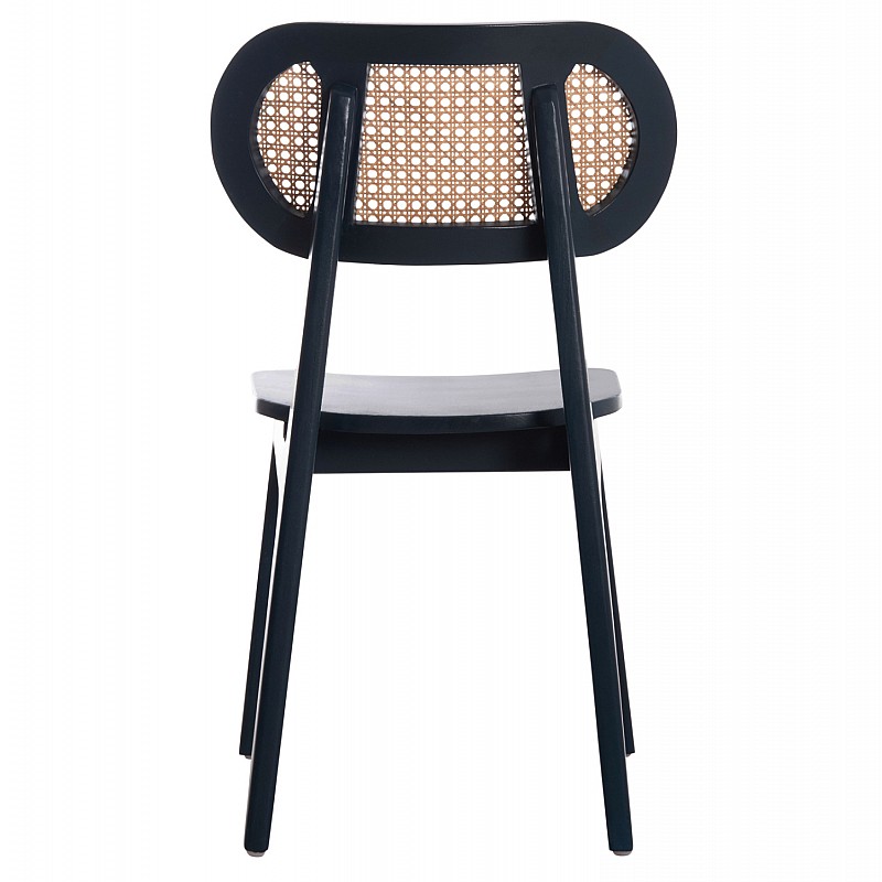 ΚΑΡΕΚΛΑ ΤΡΑΠΕΖΑΡΙΑΣ SEBBO HM6388.02 ΞΥΛΟ TEAK ΜΑΥΡΟ & ΣΥΝΘ.RATTAN 50x49x86,5Υεκ.