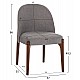 ΚΑΡΕΚΛΑ ΤΡΑΠΕΖΑΡΙΑΣ RAMMER HM9744.01 RUBBERWOOD ΣΕ ΚΑΡΥΔΙ-ΓΚΡΙ ΥΦΑΣΜΑ 57x55x86Υεκ. ΚΑΡΕΚΛΑ ΤΡΑΠΕΖΑΡΙΑΣ RAMMER HM9744.01 RUBBERWOOD ΣΕ ΚΑΡΥΔΙ-ΓΚΡΙ ΥΦΑΣΜΑ 57x55x86Υεκ.