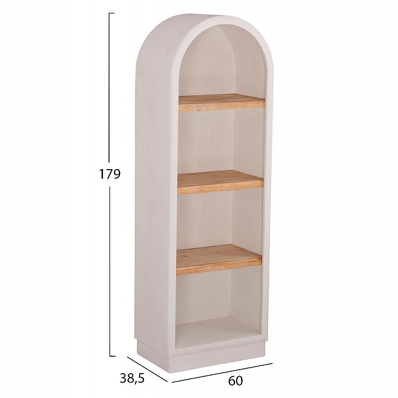 ΡΑΦΙΕΡΑ ΣΕΙΡΑ SANTORINI HM18045 MDF ΥΠΟΛΕΥΚΟ-ΡΑΦΙΑ ΞΥΛΟ ΕΛΑΤΟΥ ΦΥΣΙΚΟ 60x38,5x179Υεκ. ΡΑΦΙΕΡΑ ΣΕΙΡΑ SANTORINI HM18045 MDF ΥΠΟΛΕΥΚΟ-ΡΑΦΙΑ ΞΥΛΟ ΕΛΑΤΟΥ ΦΥΣΙΚΟ 60x38,5x179Υεκ.