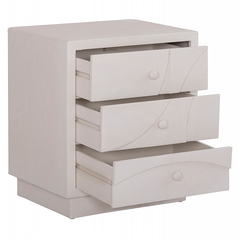 ΚΟΜΟΔΙΝΟ ΣΕΙΡΑ SANTORINI HM18047 MDF ΣΕ ΥΠΟΛΕΥΚΟ ΧΡΩΜΑ-3 ΣΥΡΤΑΡIA 48x38x55,5Υεκ. ΚΟΜΟΔΙΝΟ ΣΕΙΡΑ SANTORINI HM18047 MDF ΣΕ ΥΠΟΛΕΥΚΟ ΧΡΩΜΑ-3 ΣΥΡΤΑΡIA 48x38x55,5Υεκ.