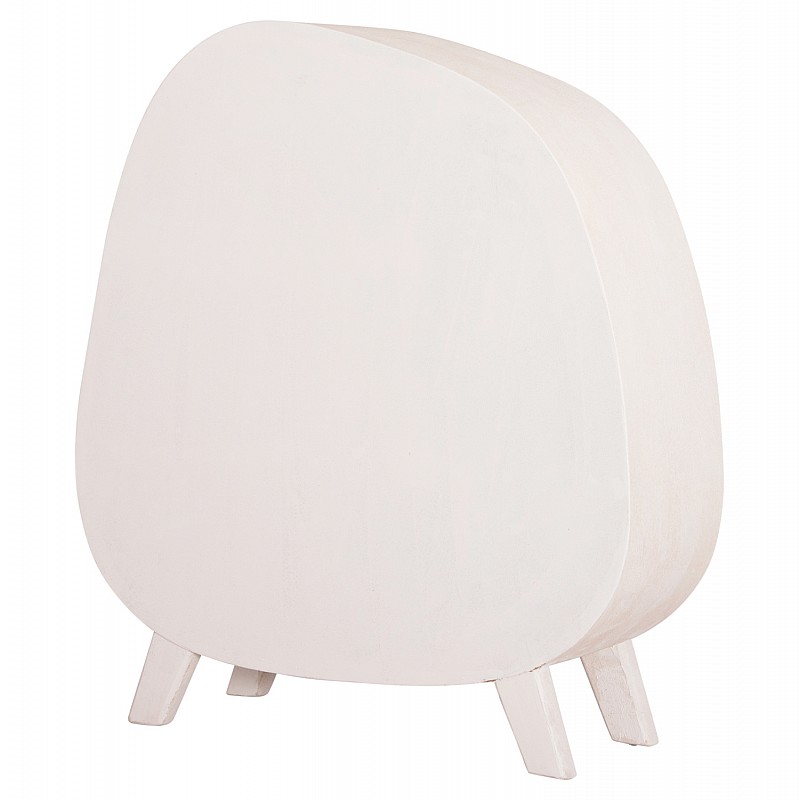 ΡΑΦΙΕΡΑ ΣΕΙΡΑ SANTORINI HM18060.01 MDF ΣΕ ΥΠΟΛΕΥΚΟ ΧΡΩΜΑ 120x38x133Υεκ.