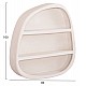 ΡΑΦΙ ΤΟΙΧΟΥ ΣΕΙΡΑ SANTORINI HM18058 MDF ΣΕ ΥΠΟΛΕΥΚΟ ΧΡΩΜΑ 95x18x100Υεκ.