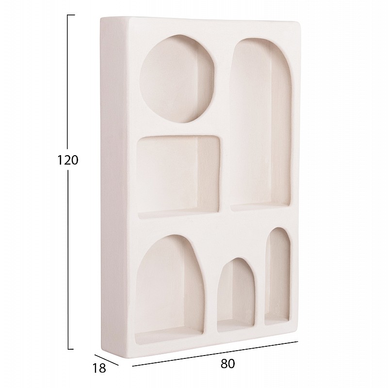 ΡΑΦΙΕΡΑ-ΚΟΜΜΟ ΣΕΙΡΑ SANTORINI HM18059 MDF ΣΕ ΥΠΟΛΕΥΚΟ 80x18x120Υεκ. ΡΑΦΙΕΡΑ-ΚΟΜΜΟ ΣΕΙΡΑ SANTORINI HM18059 MDF ΣΕ ΥΠΟΛΕΥΚΟ 80x18x120Υεκ.