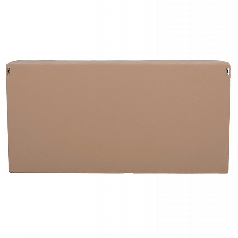 ΡΑΦΙ ΤΟΙΧΟΥ ΣΕΙΡΑ SANTORINI HM18063.02 MDF ΣΕ ΚΑΦΕ 120x18x60Υεκ.