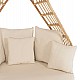 ΚΑΝΑΠΕΣ ΕΞΩΤ.ΧΩΡΟΥ ΣΤΡΟΓΓΥΛΟΣ MARJOM HM9765 ΦΥΣΙΚΟ RATTAN-ΕΚΡΟΥ ΥΦΑΣΜΑ Φ148x287Υεκ.