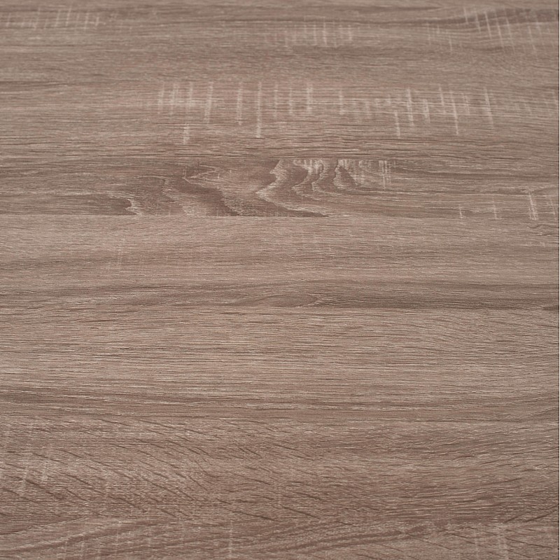 ΤΡΑΠΕΖΙ ΤΡΑΠΕΖΑΡΙΑΣ PANYA HM8332, 110X70Χ76 SONOMA, ΜΑΥΡΑ ΠΟΔΙΑ