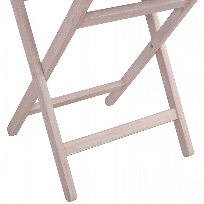 ΤΡΑΠΕΖΙ ΣΚΗΝΟΘΕΤΗ ΛΗΜΝΟΣ 70Χ70 CHALK FINISH ΛΕΥΚΟ ΕΜΠΟΤΙΣΜΟΥ HM5648.03