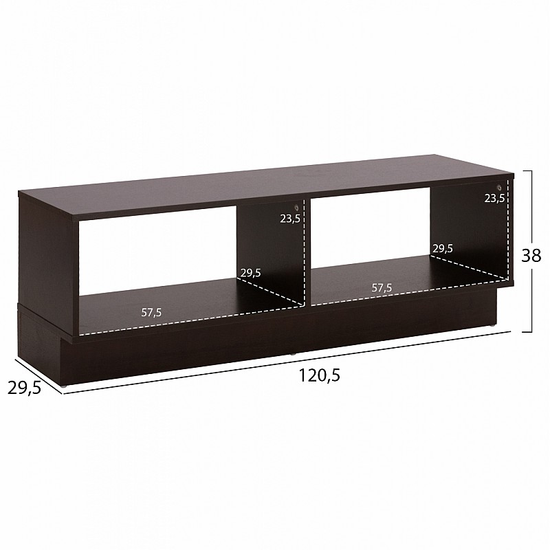 ΣΥΝΘΕΣΗ ΤΗΛΕΟΡΑΣΗΣ JAZMIN HM2255.01 WENGE 181x29,5x145 εκ. ΣΥΝΘΕΣΗ ΤΗΛΕΟΡΑΣΗΣ JAZMIN HM2255.01 WENGE 181x29,5x145 εκ.