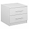ΚΟΜΟΔΙΝΟ ΜΕΛΑΜΙΝΗΣ CHELSEA HM2220.05 ΛΕΥΚΟ 48x40,5x41,5 εκ.