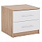 ΚΟΜΟΔΙΝΟ ΜΕΛΑΜΙΝΗΣ HM2220.06 SONAMA - ΛΕΥΚΟ 48x40,5x41,5 εκ.