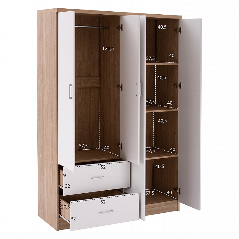 ΝΤΟΥΛΑΠΑ 4ΦΥΛΛΗ ME 2 ΣΥΡΤΑΡΙΑ BLAKELY HM339.06 SONAMA ΛΕΥΚΗ 120Χ42,5Χ180,5 εκ. ΝΤΟΥΛΑΠΑ 4ΦΥΛΛΗ ME 2 ΣΥΡΤΑΡΙΑ BLAKELY HM339.06 SONAMA ΛΕΥΚΗ 120Χ42,5Χ180,5 εκ.