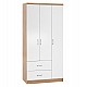 ΝΤΟΥΛΑΠΑ 3ΦΥΛΛΗ ME 2 ΣΥΡΤΑΡΙΑ CAESAR HM340.06 SONAMA - ΛΕΥΚO 89x42,5x181 εκ. ΝΤΟΥΛΑΠΑ 3ΦΥΛΛΗ ME 2 ΣΥΡΤΑΡΙΑ CAESAR HM340.06 SONAMA - ΛΕΥΚO 89x42,5x181 εκ.