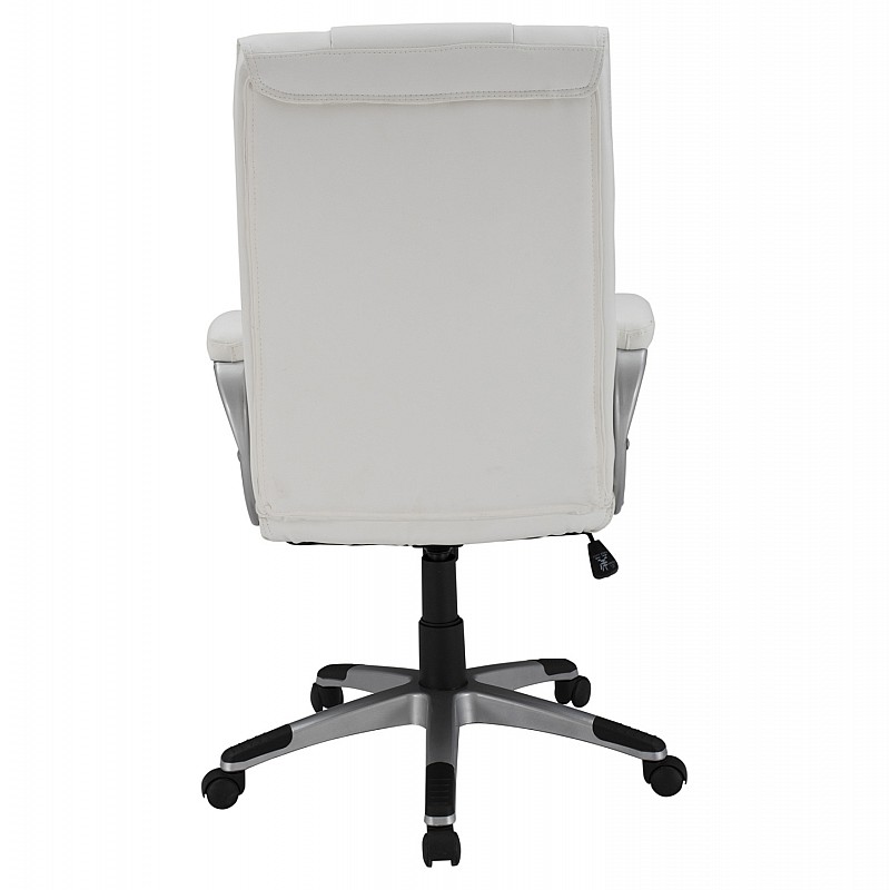 ΚΑΡΕΚΛΑ ΓΡΑΦΕΙΟΥ CHANDER HM1092.02 ΛΕΥΚΗ 63x66x116 εκ.