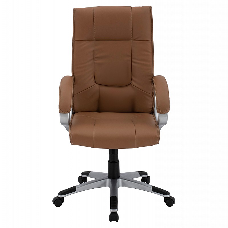 ΚΑΡΕΚΛΑ ΓΡΑΦΕΙΟΥ CHANDER HM1092.09 ΣΕ CAMEL ΑΠΟΧΡΩΣΗ 63x66x116 εκ.