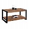 ΤΡΑΠΕΖΙ ΣΑΛΟΝΙΟΥ GATLIN HM8486.11 ΑΠΟ ΜΑΣΙΦ ΞΥΛΟ MANGO 100x45x45,5Υ εκ.