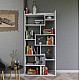 ΒΙΒΛΙΟΘΗΚΗ GRETEL ΛΕΥΚΗ 90x22x182 εκ. HM8865.01 ΒΙΒΛΙΟΘΗΚΗ GRETEL ΛΕΥΚΗ 90x22x182 εκ. HM8865.01