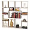 ΒΙΒΛΙΟΘΗΚΗ YOLANTHE ΜΕΛΑΜΙΝΗΣ HM9029.01 ΛΕΥΚΗ 120x22x123,6Υ εκ.