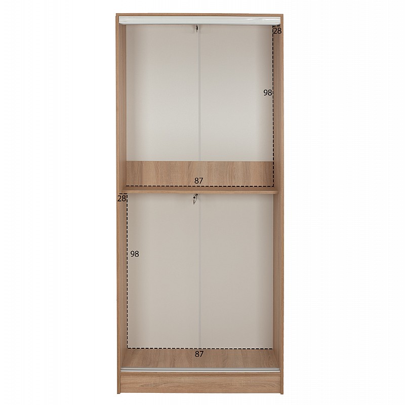 ΝΤΟΥΛΑΠΑ ΣΥΡΟΜΕΝΗ ADLER ΜΕΛΑΜΙΝΗΣ 90x45x210Yεκ. SONAMA OAK 2ΦΥΛΛΗ HM2436.01 ΝΤΟΥΛΑΠΑ ΣΥΡΟΜΕΝΗ ADLER ΜΕΛΑΜΙΝΗΣ 90x45x210Yεκ. SONAMA OAK 2ΦΥΛΛΗ HM2436.01
