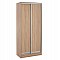 ΝΤΟΥΛΑΠΑ ΣΥΡΟΜΕΝΗ ADLER ΜΕΛΑΜΙΝΗΣ 90x45x210Yεκ. SONAMA OAK 2ΦΥΛΛΗ HM2436.01