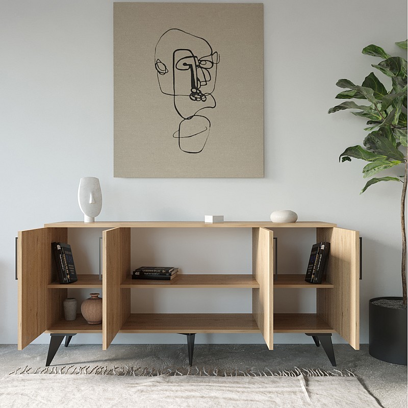 ΜΠΟΥΦΕΣ ΣΕ ΦΥΣΙΚΟ ΧΡΩΜΑ HM9252.01 160x41x79 εκ. ΜΠΟΥΦΕΣ ΣΕ ΦΥΣΙΚΟ ΧΡΩΜΑ HM9252.01 160x41x79 εκ.