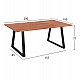 ΤΡΑΠΕΖΙ ΤΡΑΠΕΖΑΡΙΑΣ SOFIA SLIM HM8501.11 ΑΠΟ ΜΑΣΙΦ ΞΥΛΟ ΑΚΑΚΙΑΣ 200x100x77Υ εκ. ΤΡΑΠΕΖΙ ΤΡΑΠΕΖΑΡΙΑΣ SOFIA SLIM HM8501.11 ΑΠΟ ΜΑΣΙΦ ΞΥΛΟ ΑΚΑΚΙΑΣ 200x100x77Υ εκ.