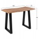 ΤΡΑΠΕΖΙ ΚΟΝΣΟΛΑ SOFIA SLIM HM8744.11 ΜΑΣΙΦ ΞΥΛΟ ΑΚΑΚΙΑΣ ΦΥΣΙΚΟ 120x53x96Υ εκ. ΤΡΑΠΕΖΙ ΚΟΝΣΟΛΑ SOFIA SLIM HM8744.11 ΜΑΣΙΦ ΞΥΛΟ ΑΚΑΚΙΑΣ ΦΥΣΙΚΟ 120x53x96Υ εκ.
