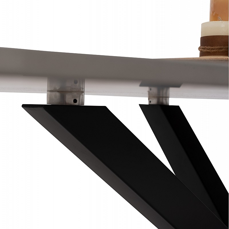 ΤΡΑΠΕΖΙ ΤΡΑΠΕΖΑΡΙΑΣ SYNTEC HM9308.03 SINTERED STONE ΓΚΡΙ ΜΕΤΑΛΛΙΚΑ ΠΟΔΙΑ 160x90x75Υεκ. ΤΡΑΠΕΖΙ ΤΡΑΠΕΖΑΡΙΑΣ SYNTEC HM9308.03 SINTERED STONE ΓΚΡΙ ΜΕΤΑΛΛΙΚΑ ΠΟΔΙΑ 160x90x75Υεκ.