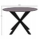 ΤΡΑΠΕΖΙ ΤΡΑΠΕΖΑΡΙΑΣ ΣΤΡΟΓΓΥΛΟ SYNTEC HM9309.01 SINTERED STONE ΜΑΥΡΟ ΜΕΤΑΛΛΙΚΑ ΠΟΔΙΑ Φ115x75Y εκ. ΤΡΑΠΕΖΙ ΤΡΑΠΕΖΑΡΙΑΣ ΣΤΡΟΓΓΥΛΟ SYNTEC HM9309.01 SINTERED STONE ΜΑΥΡΟ ΜΕΤΑΛΛΙΚΑ ΠΟΔΙΑ Φ115x75Y εκ.