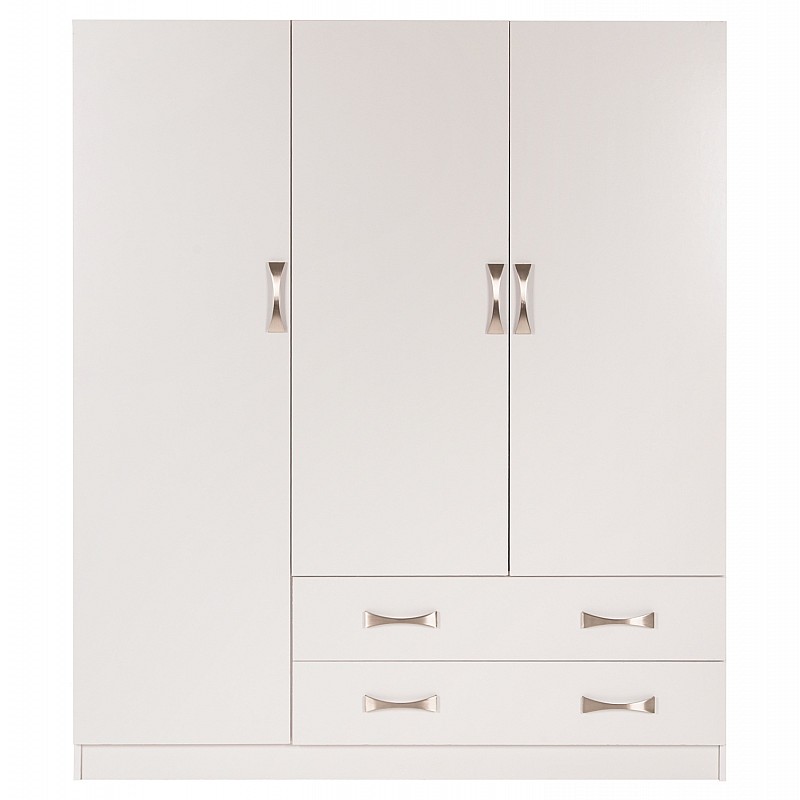 ΝΤΟΥΛΑΠΑ 3ΦΥΛΛΗ CARLY HM384.05 ΜΕ ΔΥΟ ΣΥΡΤΑΡΙΑ ΛΕΥΚΗ 150X55Χ180Υεκ. ΝΤΟΥΛΑΠΑ 3ΦΥΛΛΗ CARLY HM384.05 ΜΕ ΔΥΟ ΣΥΡΤΑΡΙΑ ΛΕΥΚΗ 150X55Χ180Υεκ.